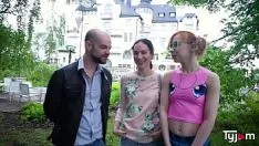 Riproduci Lilu moon around e kira tumbler hanno una triade espressa con un grande sashay