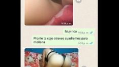 Play Whatsapp video recording with my neighbour