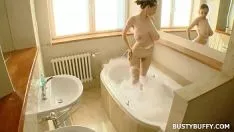 Play Bosomy flushy - alone bathe