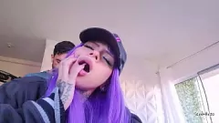 Abspielen Big Booty Amateur Fitness Teen sehnt sich nach cremiger Pussy Creampie
