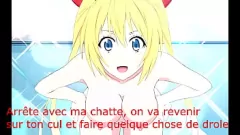تشغيل هنتاي JOI تتميز بـ Chitoge في Iceplay المهين وCEI