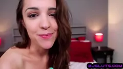 Riproduci Skinny Teen's Dirty Talk e Holdjob POV