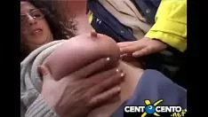 تشغيل عصابة مع قذر من فلورنسا الذي cums في sashay