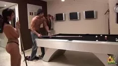 Play Hot latin skirt with big ass turn a losss stake of table games and gets gumshoe interior