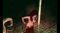 Odtwórz Skyrim podróżuje po lekkim, fantastycznym palcu